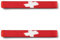 satch SWAPS Rucksack Accessoire in vielen Designs und Farben, austauschbar und individuell kombinierbar Swiss - Rot