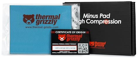 Thermal Grizzly Minus Pad High Compression - 120 x 100 x 1,0 mm, 2 St?ck