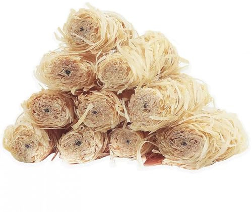 20PCS Natural Fatwood Fire Starters for Fireplace/Camping, Quick-Lighting Kindling Sticks - Grill/Chimney/Wood Stove Igniter