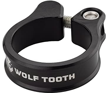 Wolf Tooth Präzisions-Sattelstützenklemme, Schwarz