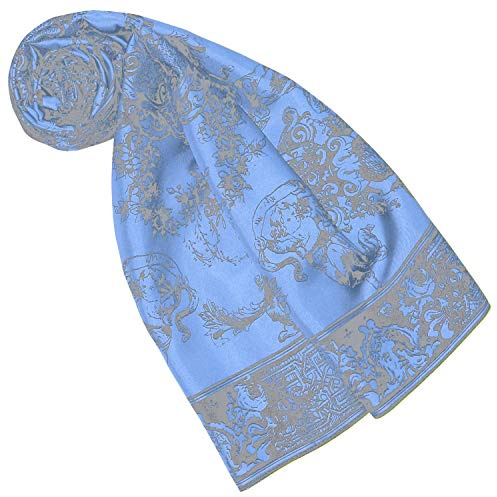 Lorenzo Cana Designer sidenduk 100 % sidenduk halsduk damhandduk flerfärgad tryckt 90 x 90 cm markduk