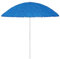 vidaXL Hawaii Sonnenschirm Strandschirm Balkonschirm Tiki-Schirm Sonnenschutz Strand Schirm UV- und witterungsbeständig Kippbar Blau 300cm
