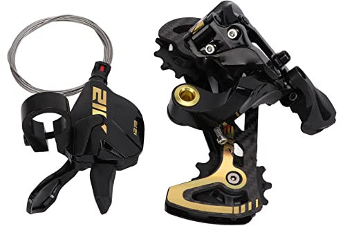 Alomejor 12 Gang Schaltgruppe SX XX1 12 Gang Schalthebel und Schaltwerk Fahrrad Schaltwerk Fahrrad Schaltsatz für Mountainbike