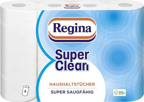 Regina Super Clean Haushaltstücher, 4 x 43 Blatt