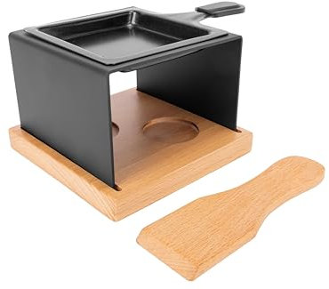 Cosy & Trendy 5659006 Vela raclette Grill, Stainless Steel, Negro