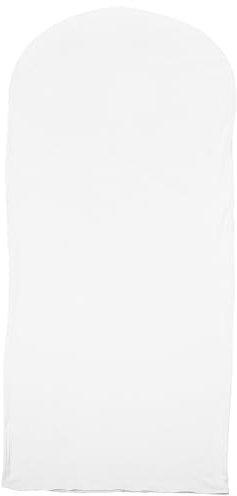 Amosfun Wedding Arch Stand Cover Elastic Backdrop Sleeve for Outdoor Events for Wedding Birthday Parties and Special Occasions White Decor