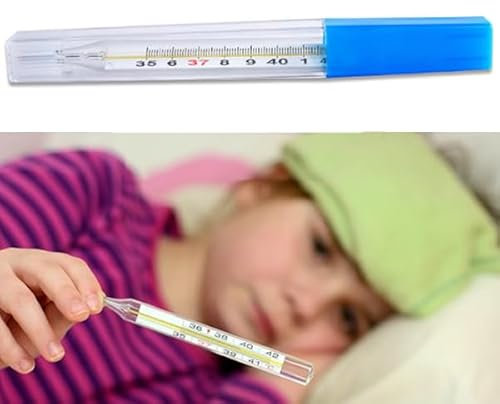 TERMOMETRO GALLIO CLASSICO GRANDE VECCHIO TIPO CLINICO VETRO RARO