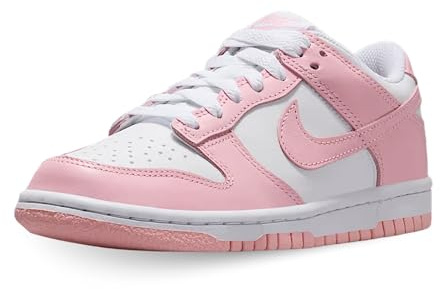 Nike Scarpe Dunk Low (GS) Taglia 38 Codice FB9109-125 Bianco Ragazzi
