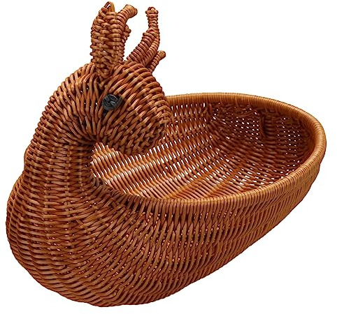 Cabilock Cesta para Pan Tejida a Mano 31x22,5x9,5 Cm Cesta De Fermentación De Ratán Antiadherente Accesorio para Hornear Adecuado para Masa y Pan Artesanal