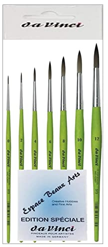 Davinci 7 Synthetik Pinsel, rund, Série 373 da Vinci 0,2,4,6,8,10,12