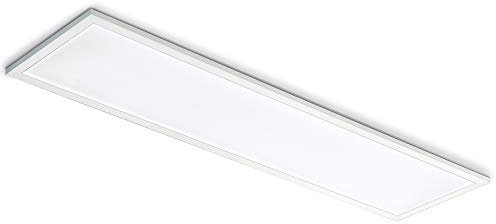 Planetitaly Pannello Led incasso 120x30 48W lampada luce ufficio 6000K rettangolare 4800lm (Bianco freddo)