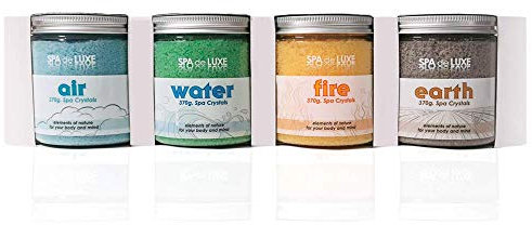 AquaFinesse Spa de Luxe Crystals 4er Set mit 4 Düften