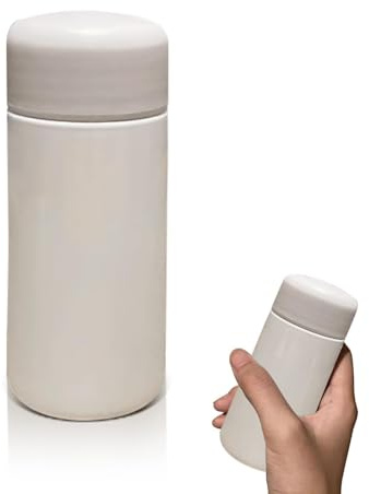 Small Water Bottle, 150ml Insulated Water Bottle Stainless Steel Vacuum Insulated Coffee Travel Mug Cute Insulated Cup(White)