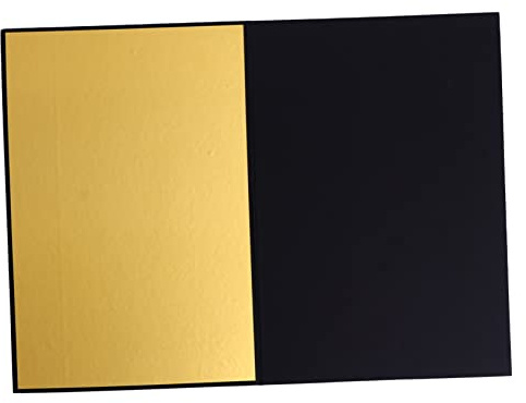Gadpiparty Pannello Riflettente in Cartone Spesso Pannello Di Sfondo Pieghevole Per Fotografia Adatto Per Studio Giocattoli Gioielli Ornamenti Fotografici Tre Colori Per Diverse Esigenze