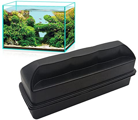 Cleaning Tools for Aquariums, Double-Sided Aquarium Cleaning Tools, Strong Cleaning Brush, Aquarium Glass Algae Magnetic Cleaning Tool, Floating Cleaning Brush for Home