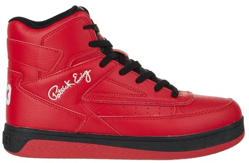Ewing 33 Hi Orion Basketballschuh für Herren, ohne Riemen, Rot/Weiß/Schwarz, 41.5 EU