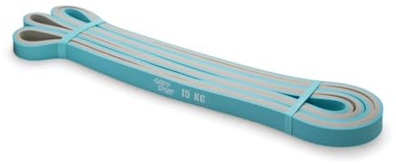 Gripp Sport® | Bandes Élastiques de Résistance 15 KG– Renforcement Musculaire, Mobilité et Rééducation | 3 Niveaux de Résistance Progressifs, Calisthénie, Fitness, Home Training