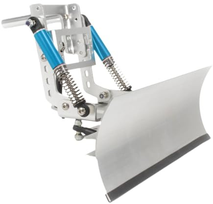 Generic Autozubehör, ferngesteuert, 1:10, Dekoration für Auto, Fernbedienung, Schneepflug aus Metall für 90046 90028