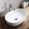 HomeLava Waschbecken Aufsatzwaschbecken Keramik Waschbecken 490 x 350 x 140mm