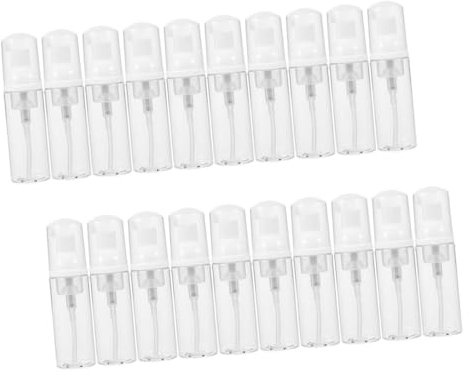 Didiseaon 20pcs Refillable Foams Pump Bottle Press-type Travel Bottles for Shampoo Lotion