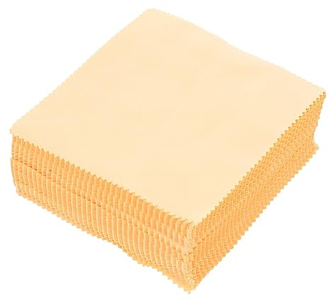 TOVINANNA Paños de Limpieza de Microfibra Ligero y Delicado 100 Piezas Elimina Polvo para Gafas y Pantallas Adecuado para Smartphone y Monitores Digitales