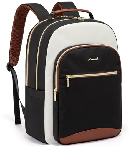 LOVEVOOK Laptop Backpack Womens 15.6 Inch, Work Bags for Women, Large Ladies Rucksack Back Pack for School Office College Travel, Lightweight Teacher Bag