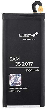 Bluestar Akku Ersatz kompatibel mit Samsung Galaxy A5 2017 - SM-A520 3000 mAh Austausch Batterie Accu EB-BA520ABE