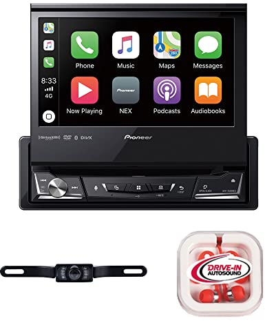 Pioneer AVH-3500NEX 7 Single-DIN Multimedia DVD Receiver with License Plate Camera