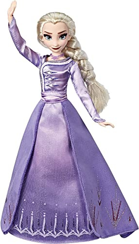 Disney Die Eiskönigin ELSA aus Arendelle Deluxe Modepuppe mit Outfit im Ombré-Look, inspiriert von Disneys Die Eiskönigin 2 – Spielzeug für Kinder ab 3 Jahren