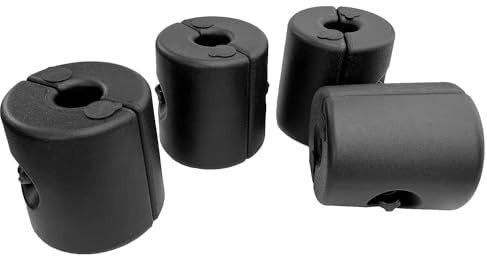 Happy Garden Lot de 4 Poids de lestage CARNAC pour Tente de réception - Compatible avec Pied de Tente jusqu'à 46mm - Remplissage Eau ou Sable