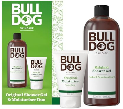 Bulldog Skincare Original Moisturiser & Shower Gel Duo Giftset for Men