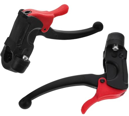 VANZACK Mango de Freno para Silla de Ruedas de Plástico Negro Bloqueo Automático, Compatible y Fácil Instalación para Reparación y Transporte