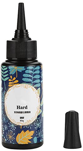 Haofy UV-harts Genomskinligt Lim för Gör-det-själv Smyckestillbehör, Miljövänlig och Snabbhärdande, Hantverksdekorationer, Nagelkonst, 100% Säkert Material (60 g)