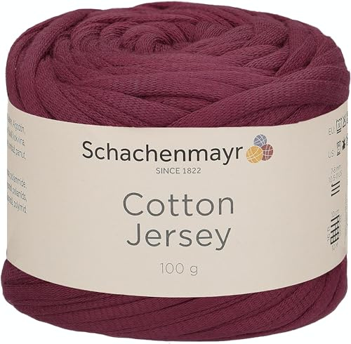 Schachenmayr Cotton Jersey 9807363-00032 weinrot Handstrickgarn