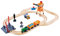Hape Eisenbahnwelt Bahnübergang & Kran-Set, ab3 Jahren