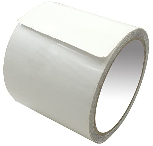 Akuoly Zelt Klebeband, Wasserdichtes Zelt Reparaturband, 8cm x 5m Starke Klebrigkeit -60℃-300℃, Transparentes für PVC-beschichtetes Zelt, Sonnenschirm, Markise, etc.
