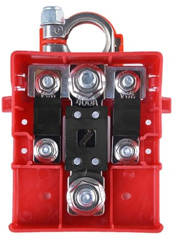 Pince de protection de batterie isolée positive, barre omnibus pour véhicule automobile 12 V automobile, remorque, outil de nettoyage de bornes de batterie, connecteurs de voiture à libération rapide