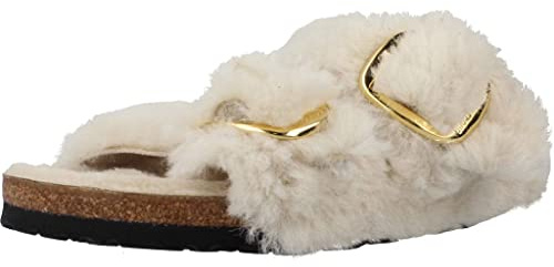 Arizona Big Buckle Teddy Rivet Enge Pantoletten