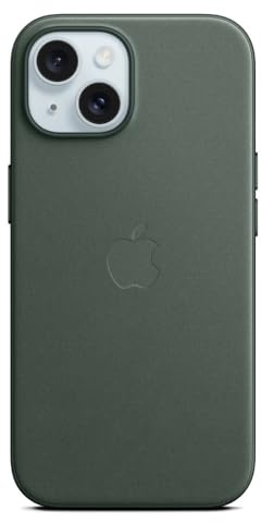 Apple iPhone 15 Feingewebe Case mit MagSafe – Immergrün ​​​​​​​