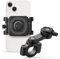 TUSITA Motorrad Handyhalterung Kit - Twist Lock Lenker Telefonhalterung und Universal Klemmadapter