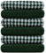 Casabella Kitchen Towel, Cotton, Green, 6 Pieces Set