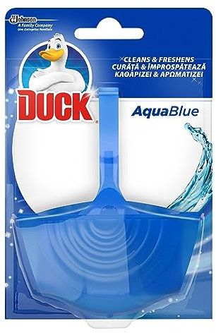 Duck Toilet Edge Block Holder 40g Aqua Blue