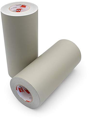 Finest Folia, 5 m Oramask 810 Stencil Film, Grey, Matt, Translucent Stencil Film, Masking Film for Painting or Spray Work, Airbrush