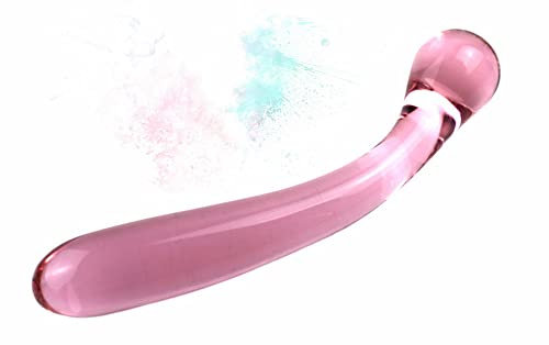 Strumento di massaggio in vetro curvo liscio e confortevole