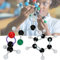 Chemiebaukasten,Molekülbaukasten Organische Chemie,Molekülbaukasten,Molecule Modeling Kit,267-Teiliges Molecular Organic Inorganic Structure Kit Atom Link Model Set Für Student Teac
