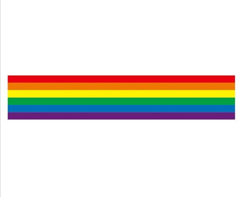 Vophifo Regenbogen Tischläufer 35x180 cm – Oxford-Stoff, Rainbow Deko für Partys & Feiern, LGBTQ+ Pride Flagge