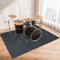 CCTSA 230 x 180 cm Schlagzeugteppich, rutschfeste Trommel Teppiche, Schallschutzdecke, Schlagzeug Teppich für Bass Drum Snare, Akustik Elektrisches Schlagzeug Teppich für Studio, Wohnung