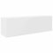 vidaXL Bad-Wandschrank Weiß 100x25x30 cm Holzwerkstoff, Bad-Hängeschrank, Hängeschrank Badezimmer, Wand-Badschrank, Hängeschrank Bad