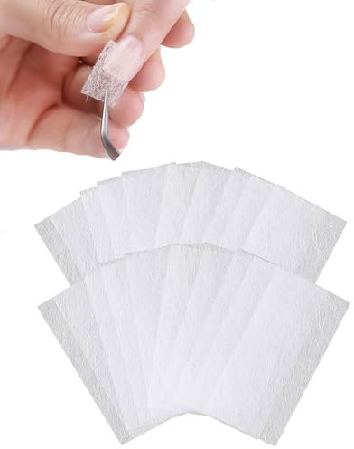 TPZORJX 50 Pezzi Fibra di Vetro per Unghie Ricostruzione Estensione Seta Fibra di Vetro Ricostruzione Estensione Gel Acrilico Delle Unghie in Seta Unghie Involucro Kit Nail Art Accessori