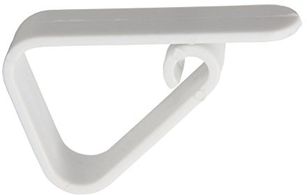 Cofan Pack de 12 Pinzas para Sujetar manteles | Fabricadas en plástico Blanco | Clips sujetamanteles Flexibles y Resistentes